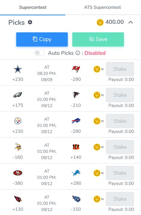 nfl pickwatch